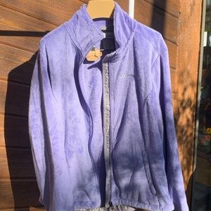 Lavender fleece jacket